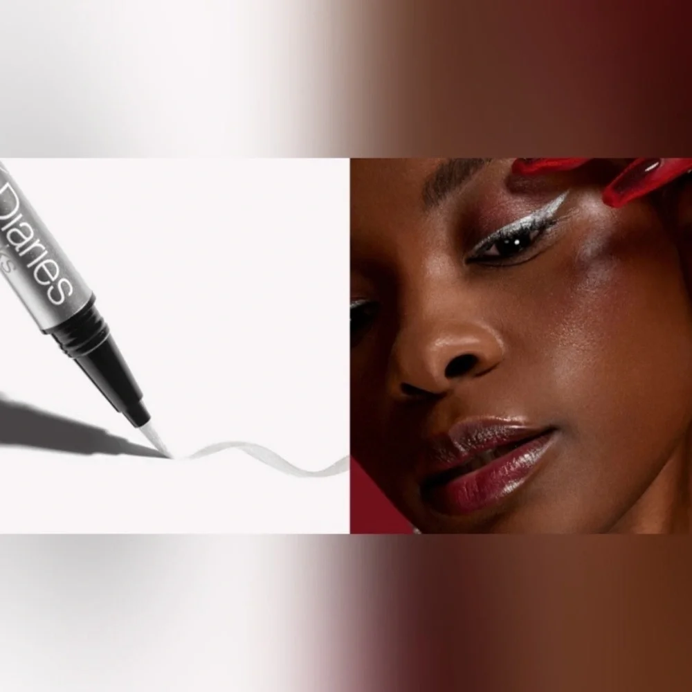 Vampire Diaries Love Suck Lottie London Silver Face Eye Precision Tip Liquid Pen